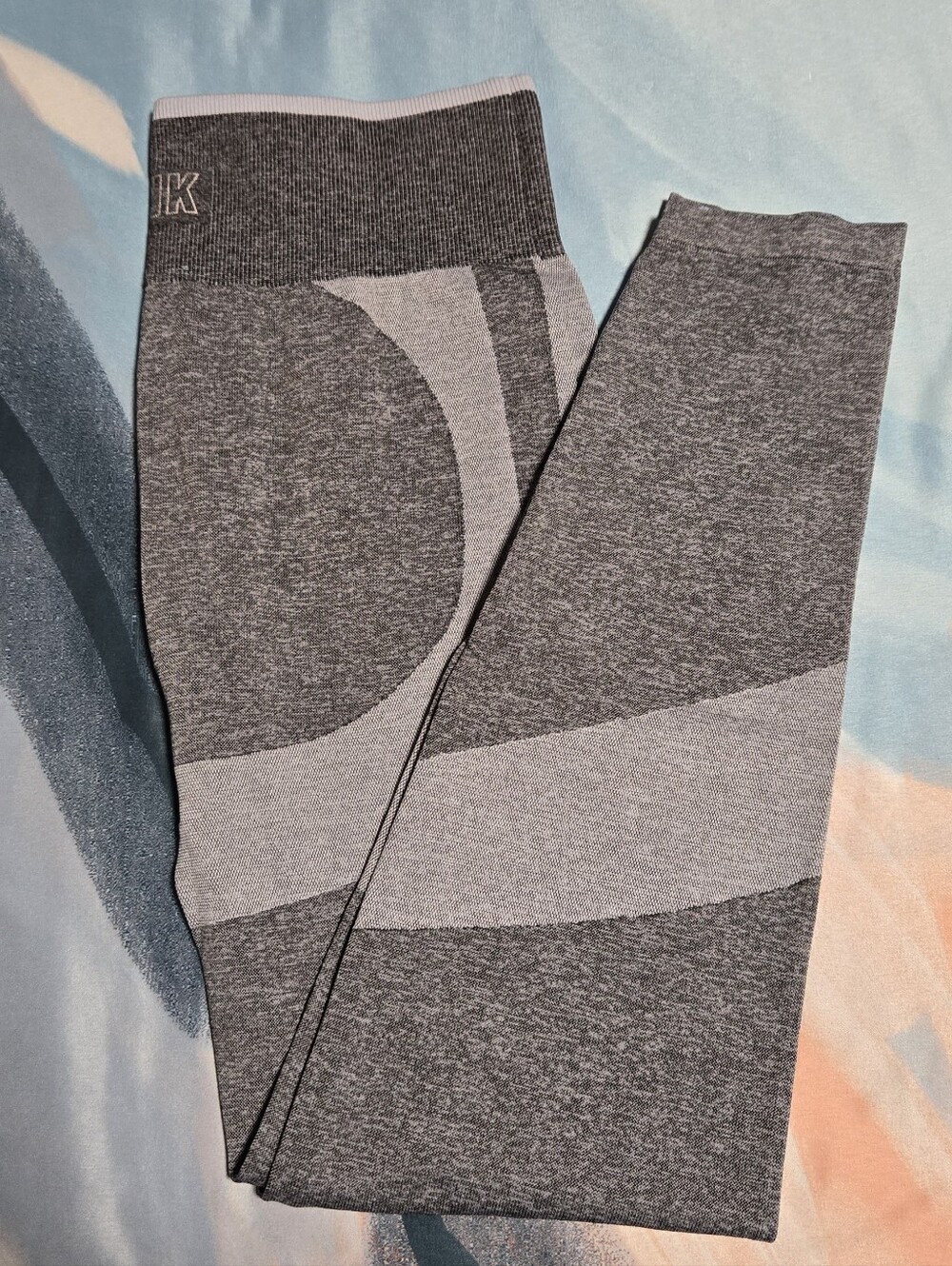 PINK Victoria's Secret Gray Seamless High-Waist Leggings